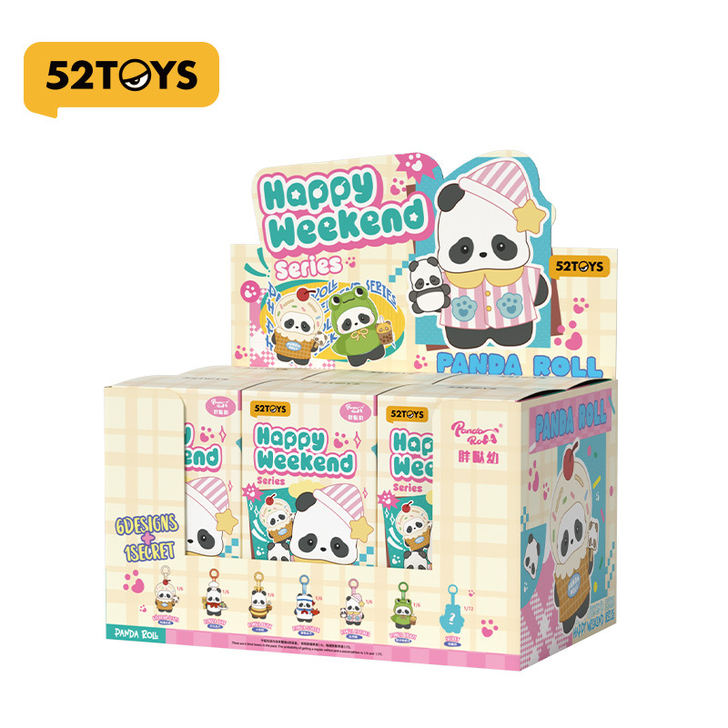 52TOYS 胖噠幼快樂週末 搪膠絨毛吊飾 (全7種)