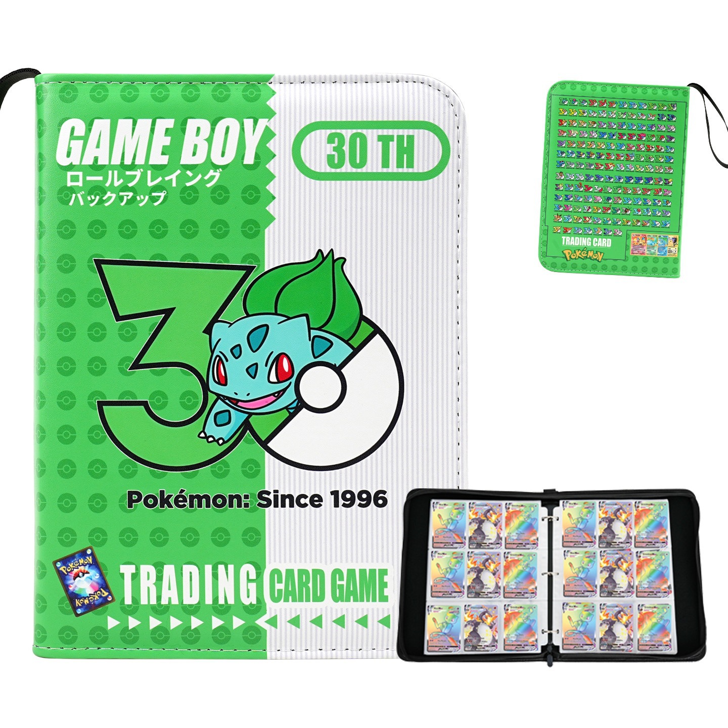 寶可夢 PTCG 30週年卡片收藏冊｜30th 豪華皮質卡冊・神奇寶貝卡牌收納冊
