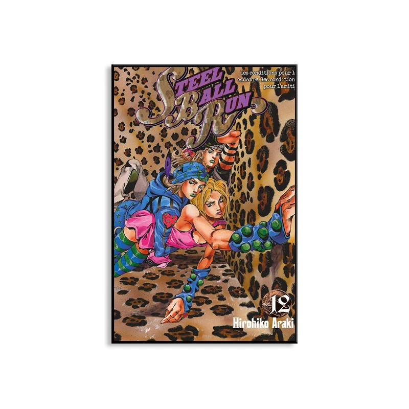 JOJO 飆馬野郎海報掛畫｜Steel Ball Run 動漫裝飾畫・收藏壁飾