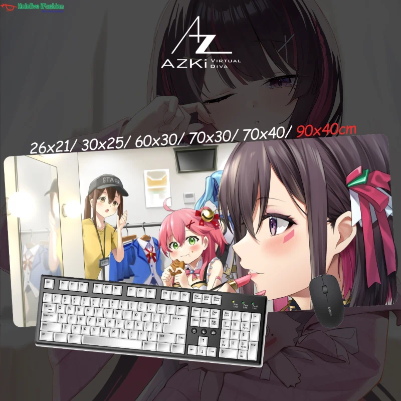 Hololive AZKi 超大電競涼感滑鼠墊