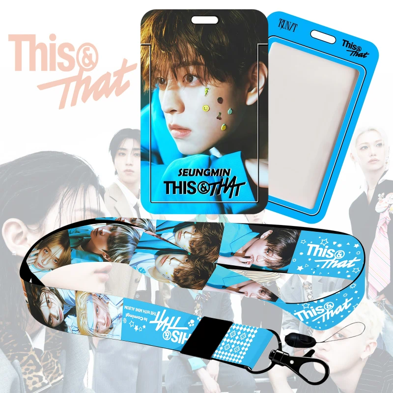 Stray Kids《This & That》掛繩卡套｜K-POP 粉絲證件套・隨身卡片收納