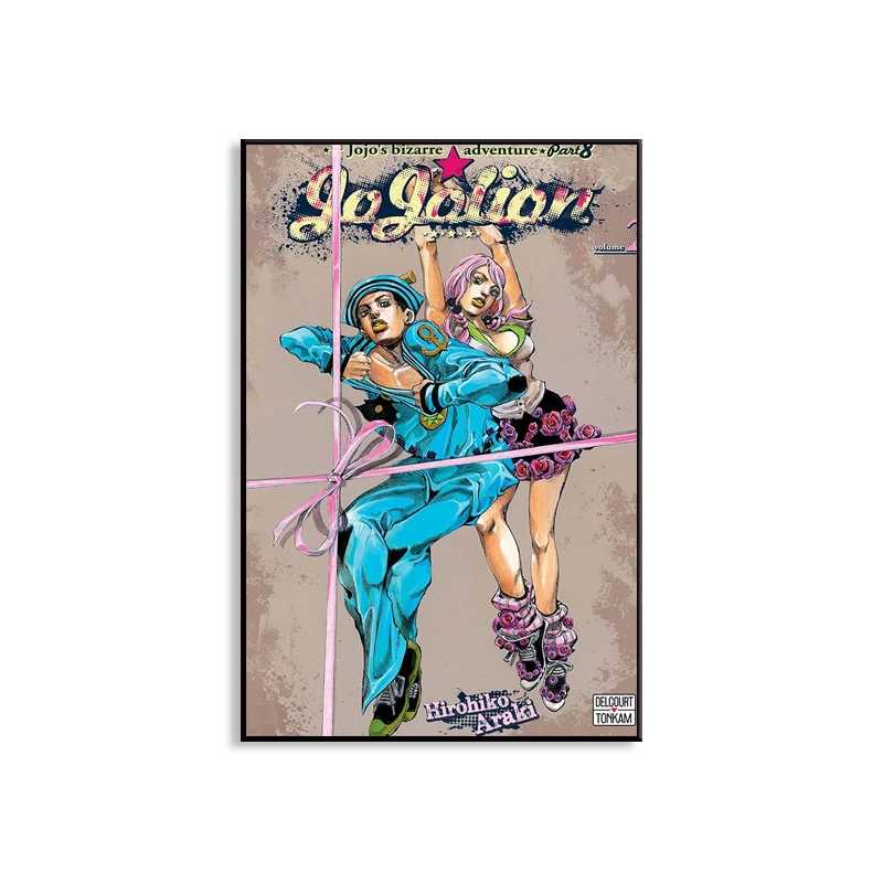 JOJO 飆馬野郎海報掛畫｜Steel Ball Run 動漫裝飾畫・收藏壁飾