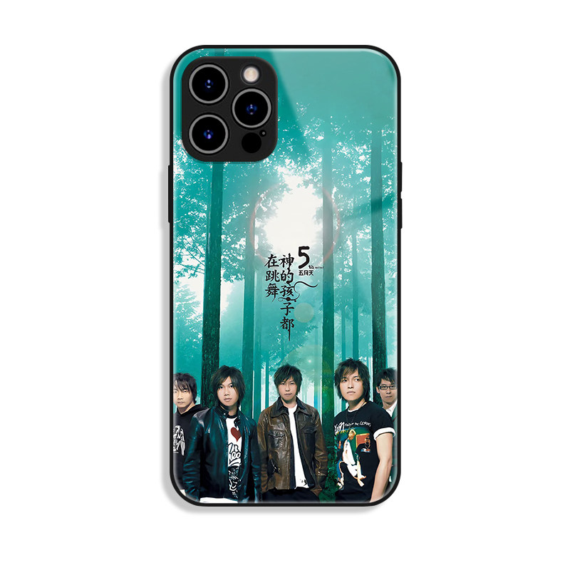 五月天 Mayday 高清鋼化玻璃手機殼 MD36