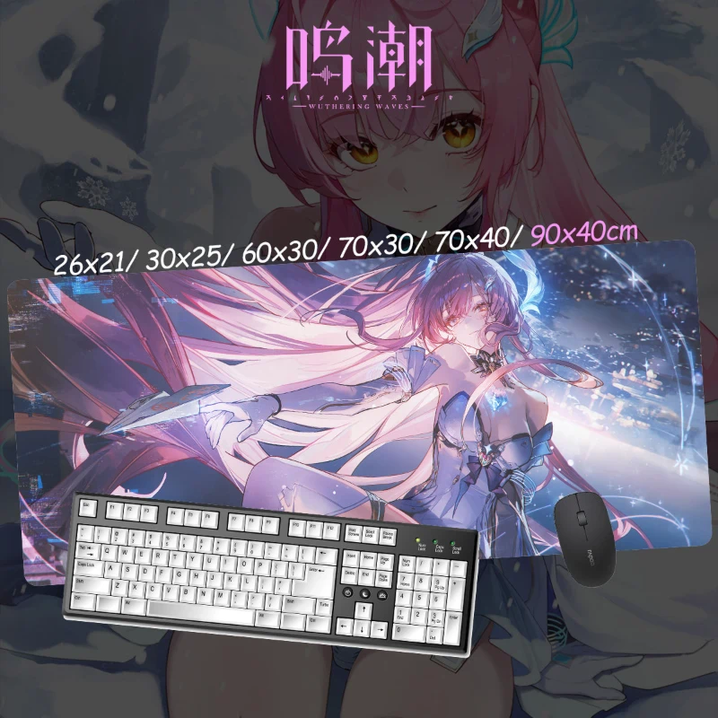 鳴潮愛彌斯超大電競涼感滑鼠墊