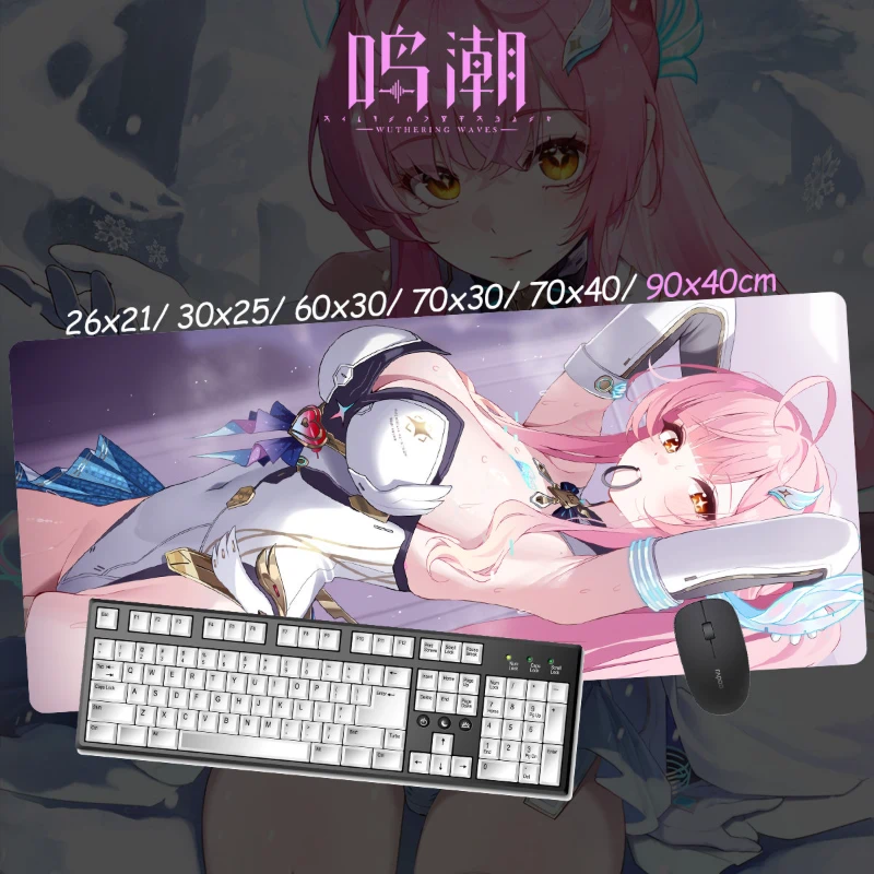 鳴潮愛彌斯超大電競涼感滑鼠墊