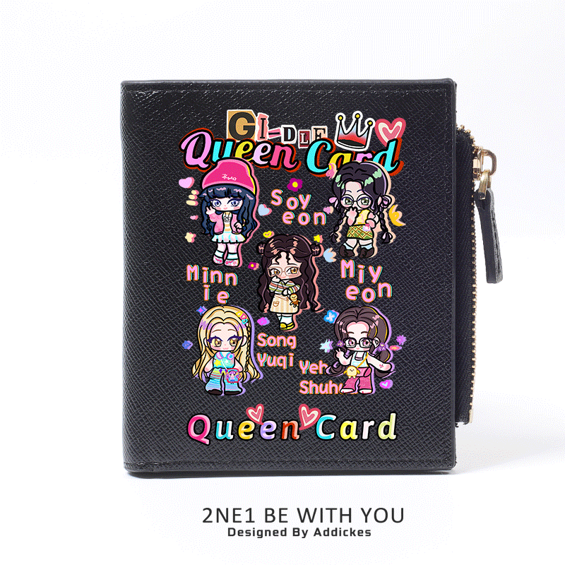 I-DLE 週邊 女團粉絲應援 高顏值錢包