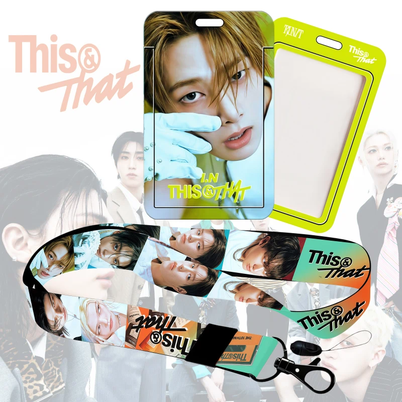 Stray Kids《This & That》掛繩卡套｜K-POP 粉絲證件套・隨身卡片收納