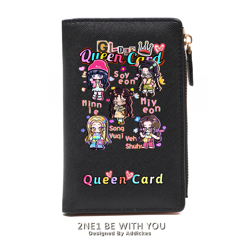 I-DLE 週邊 女團粉絲應援 高顏值錢包