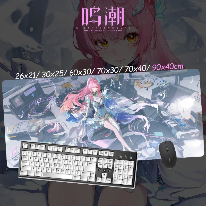 鳴潮愛彌斯超大電競涼感滑鼠墊