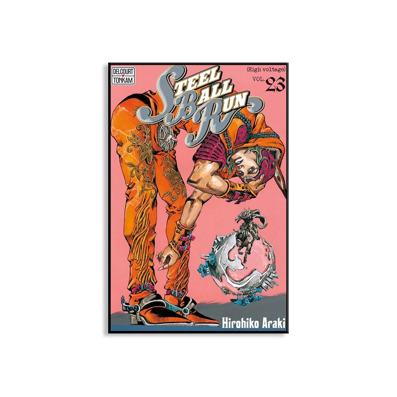JOJO 飆馬野郎海報掛畫｜Steel Ball Run 動漫裝飾畫・收藏壁飾