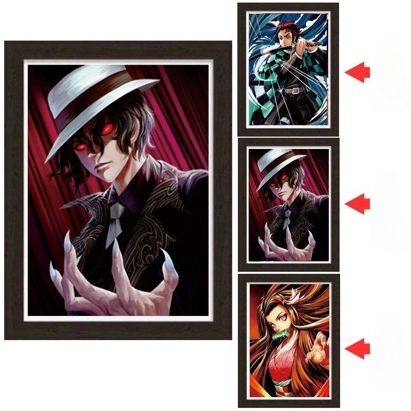 【大合集】動漫電影遊戲裸眼3D立體裝飾畫