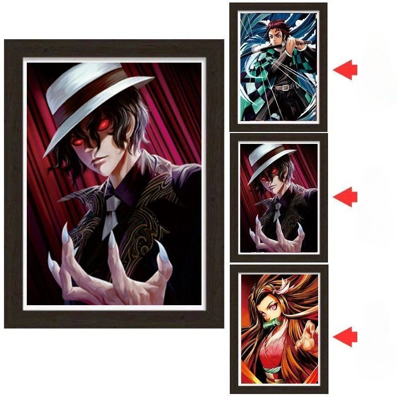 【大合集】動漫電影遊戲裸眼3D立體裝飾畫