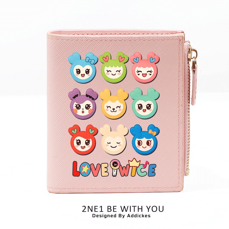 TWICE 兔瓦斯女團週邊 同款粉絲應援 高顏值錢包