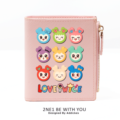TWICE 兔瓦斯女團週邊 同款粉絲應援 高顏值錢包