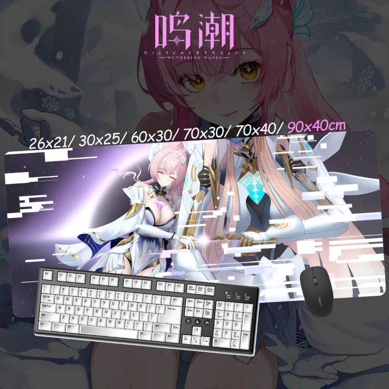 鳴潮愛彌斯超大電競涼感滑鼠墊