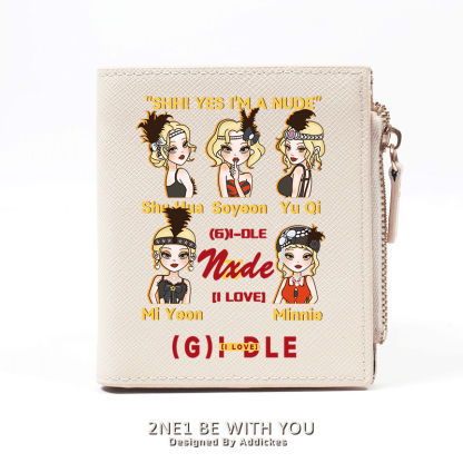 I-DLE 週邊 女團粉絲應援 高顏值錢包