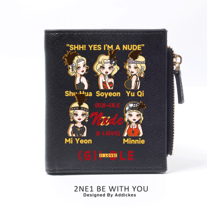 I-DLE 週邊 女團粉絲應援 高顏值錢包