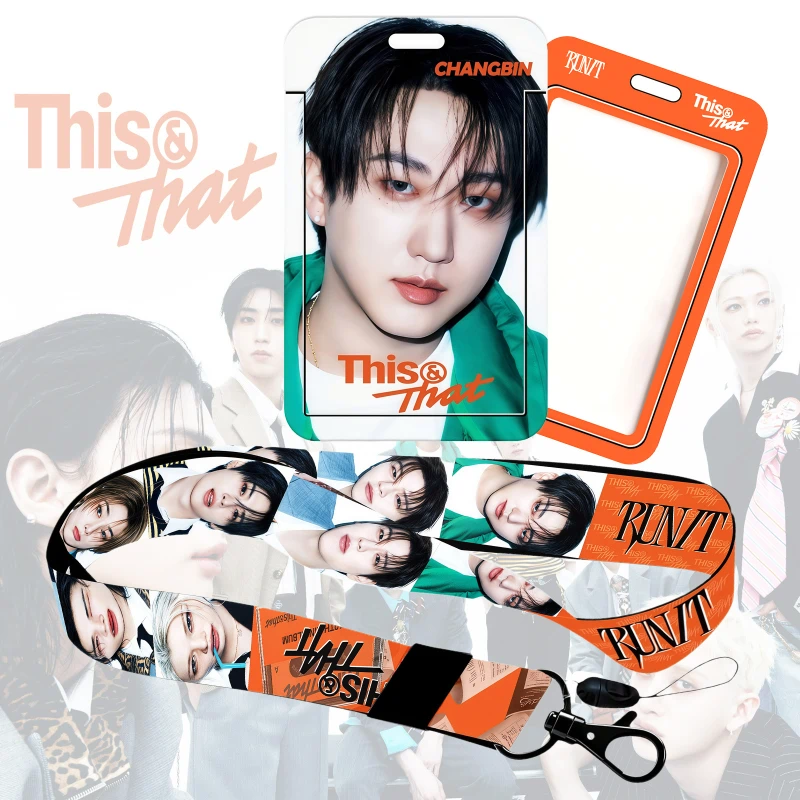 Stray Kids《This & That》掛繩卡套｜K-POP 粉絲證件套・隨身卡片收納