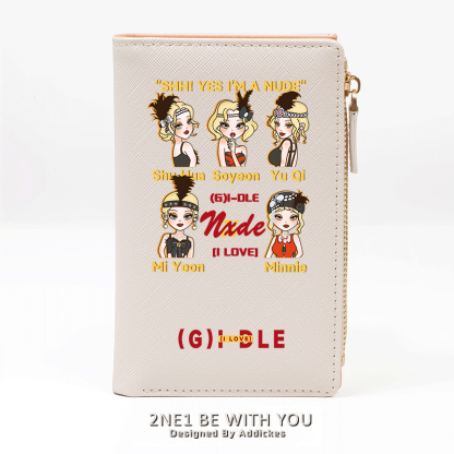 I-DLE 週邊 女團粉絲應援 高顏值錢包