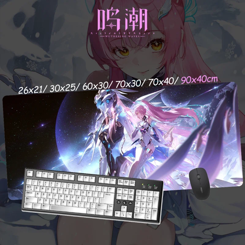 鳴潮愛彌斯超大電競涼感滑鼠墊