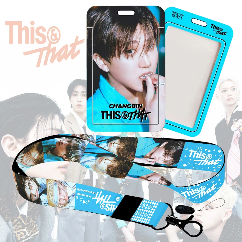Stray Kids《This & That》掛繩卡套｜K-POP 粉絲證件套・隨身卡片收納