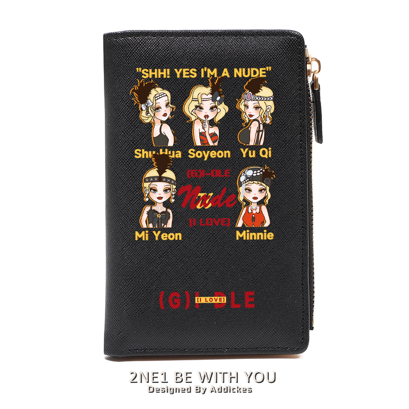 I-DLE 週邊 女團粉絲應援 高顏值錢包