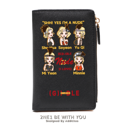 I-DLE 週邊 女團粉絲應援 高顏值錢包