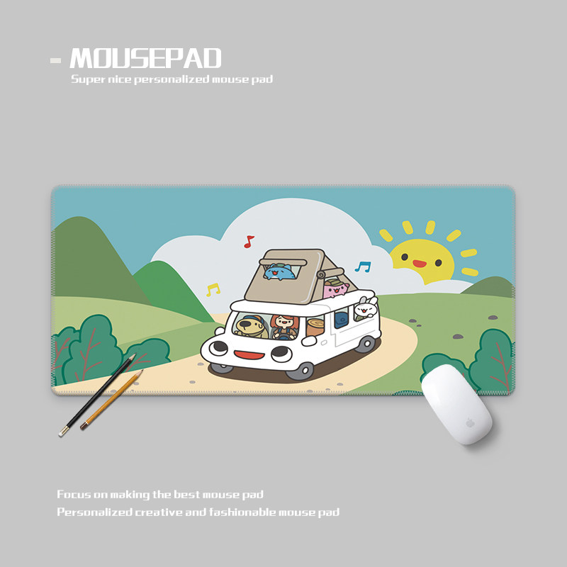 貓貓蟲咖波滑鼠墊｜Capoo動漫桌墊 電腦桌面防滑墊