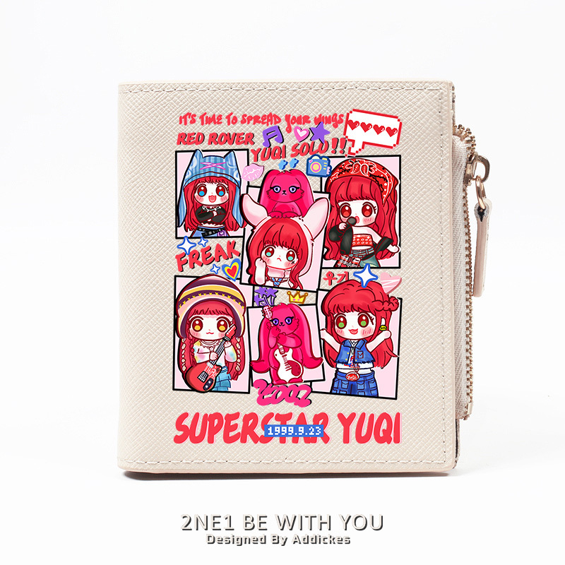 I-DLE 週邊 女團粉絲應援 高顏值錢包