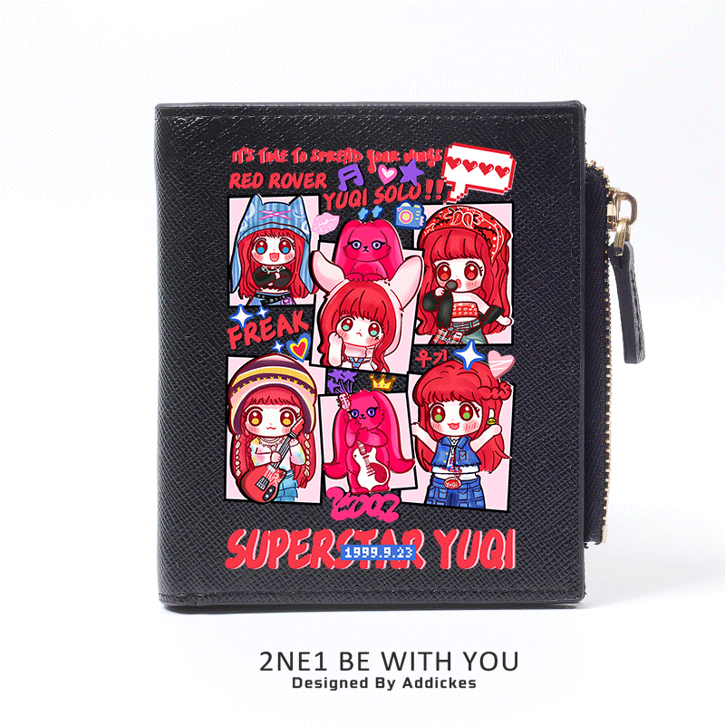 I-DLE 週邊 女團粉絲應援 高顏值錢包