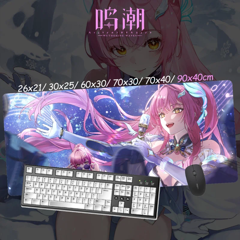 鳴潮愛彌斯超大電競涼感滑鼠墊