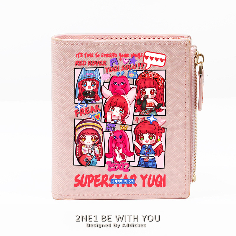 I-DLE 週邊 女團粉絲應援 高顏值錢包