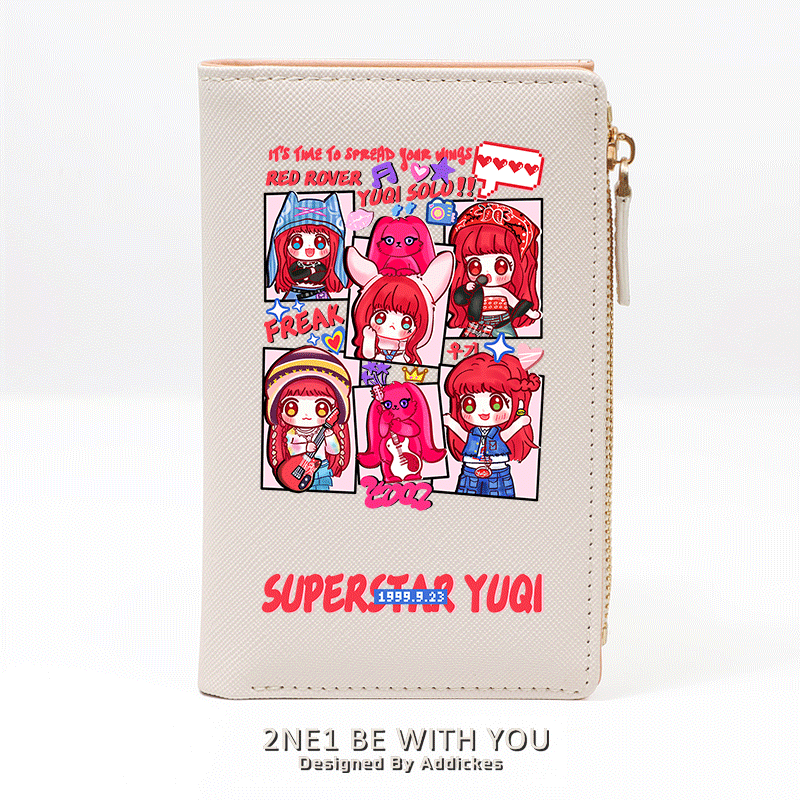 I-DLE 週邊 女團粉絲應援 高顏值錢包