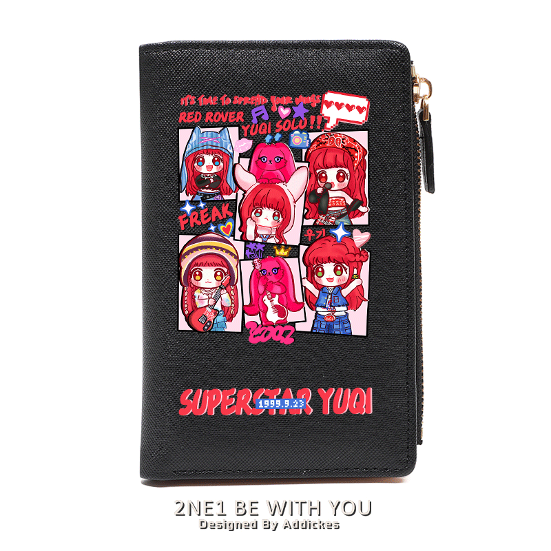 I-DLE 週邊 女團粉絲應援 高顏值錢包