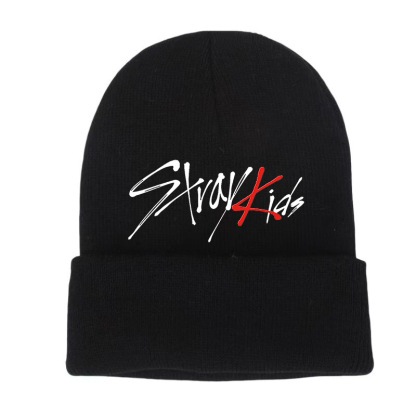 Stray Kids 應援週邊 時尚字母款針織帽