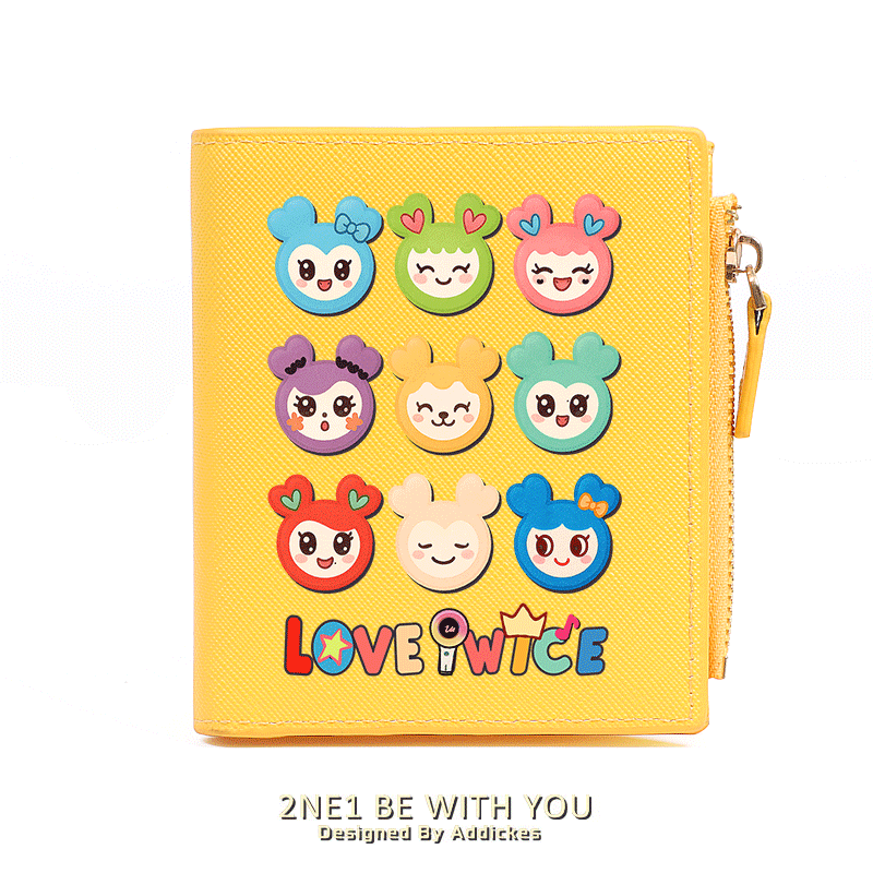 TWICE 兔瓦斯女團週邊 同款粉絲應援 高顏值錢包