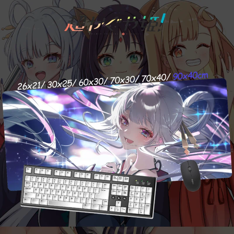 超時空輝耀姬超大電競涼感滑鼠墊