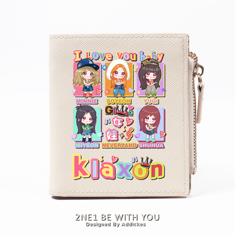 I-DLE 週邊 女團粉絲應援 高顏值錢包