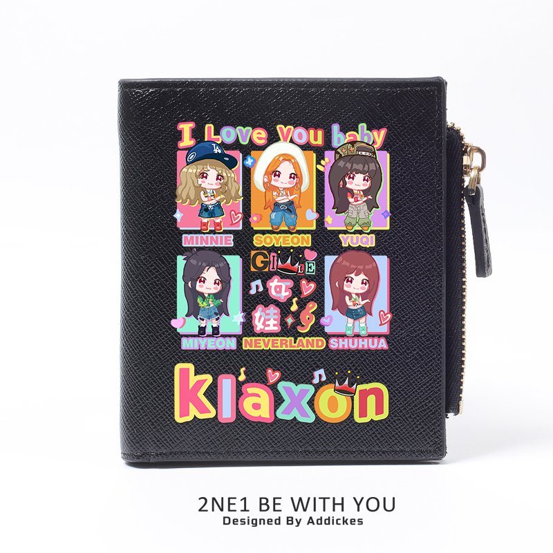 I-DLE 週邊 女團粉絲應援 高顏值錢包