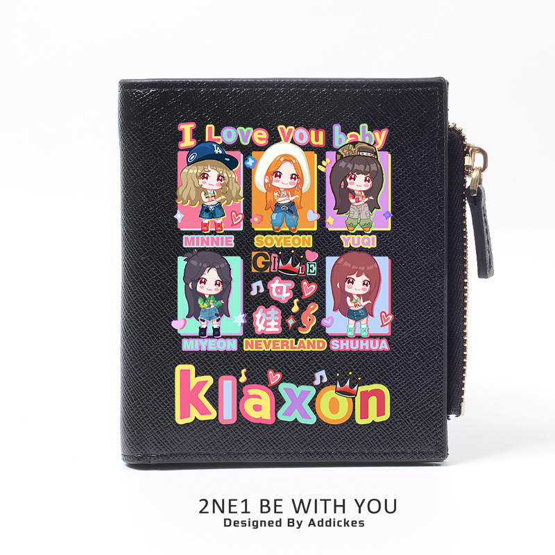 I-DLE 週邊 女團粉絲應援 高顏值錢包