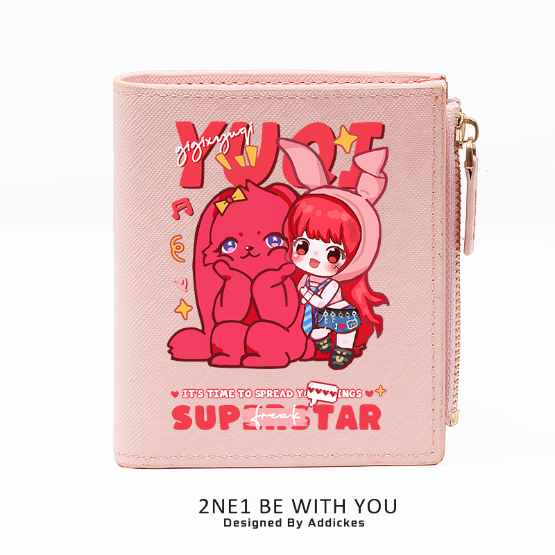 I-DLE 週邊 女團粉絲應援 高顏值錢包