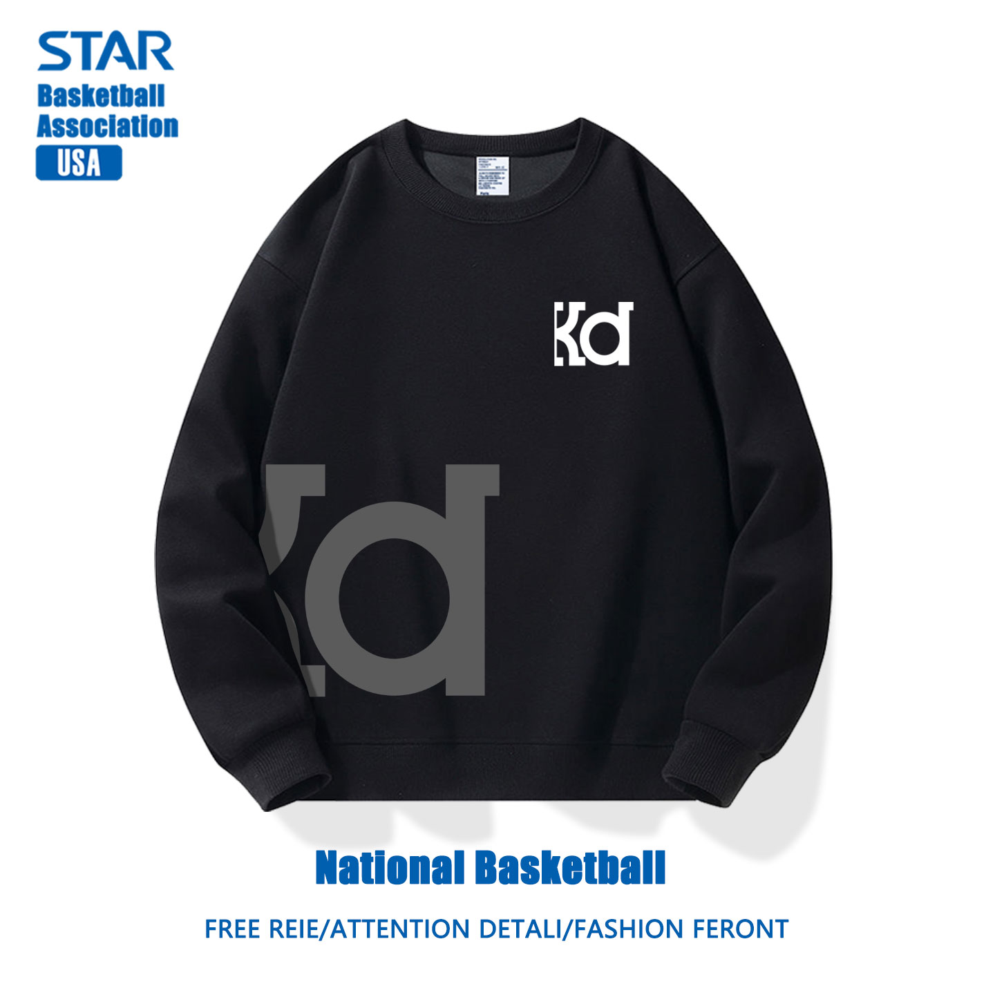 美式籃球 秋冬新款 親子情侶裝圓領長袖
