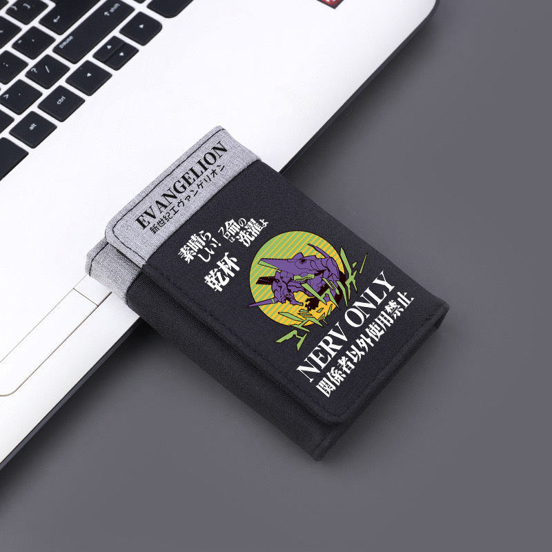 EVA 新世紀福音戰士 動漫週邊折疊款錢包