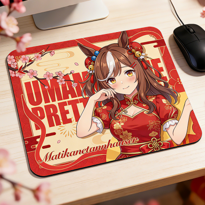 賽馬娘 動漫週邊新年主題 布質滑鼠墊