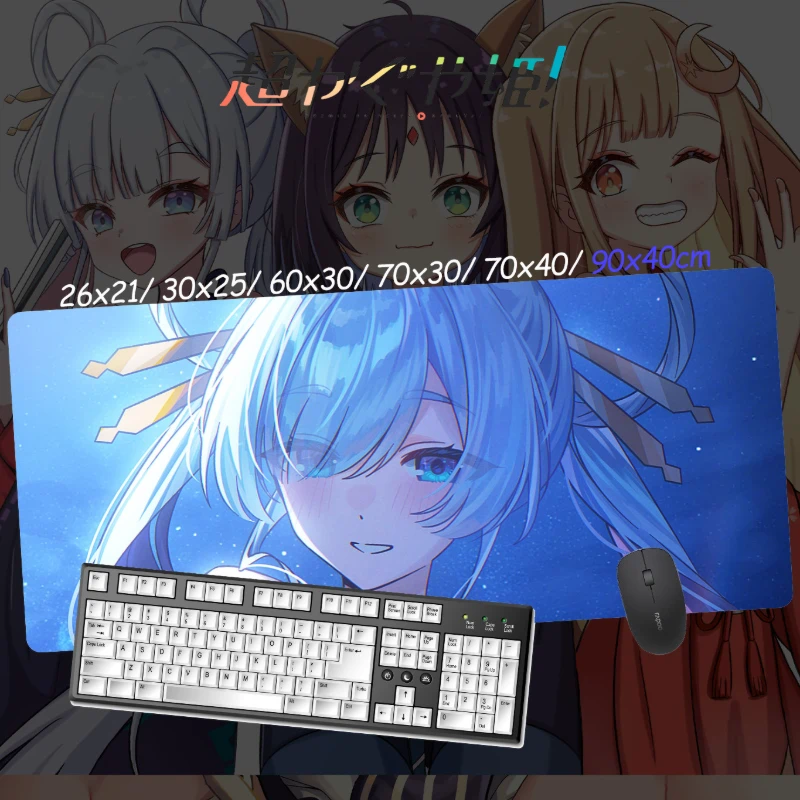 超時空輝耀姬超大電競涼感滑鼠墊
