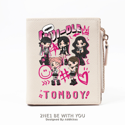 I-DLE 週邊 女團粉絲應援 高顏值錢包