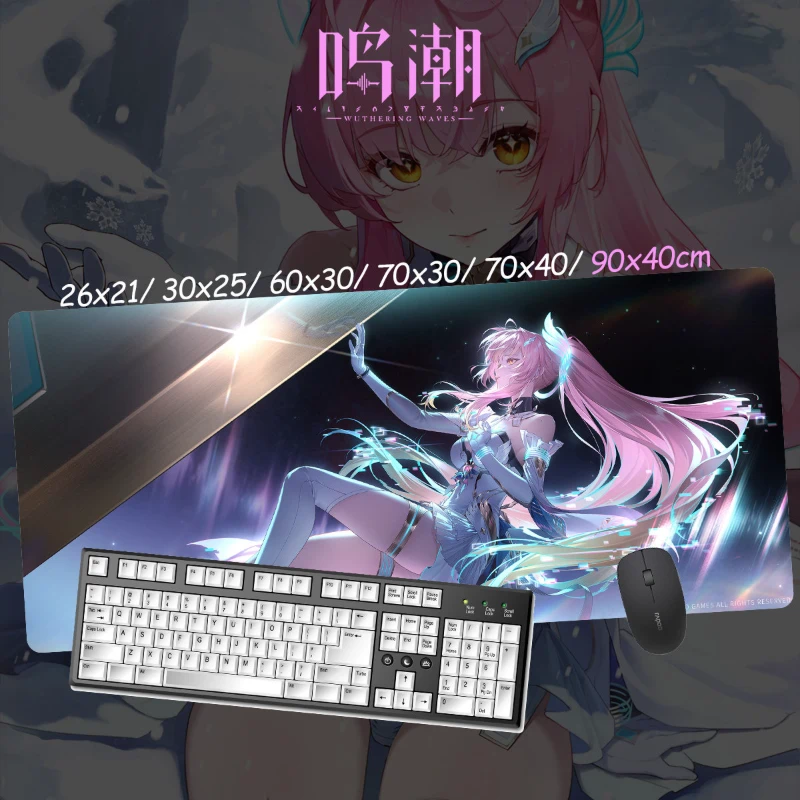 鳴潮愛彌斯超大電競涼感滑鼠墊
