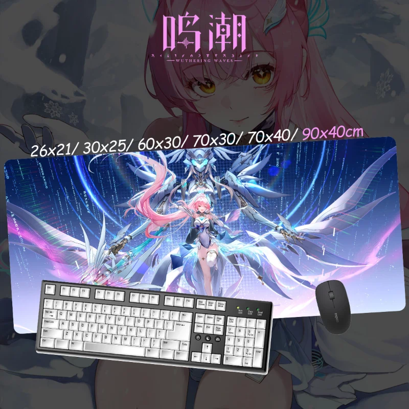 鳴潮愛彌斯超大電競涼感滑鼠墊