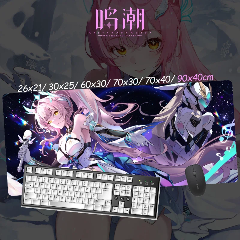 鳴潮愛彌斯超大電競涼感滑鼠墊