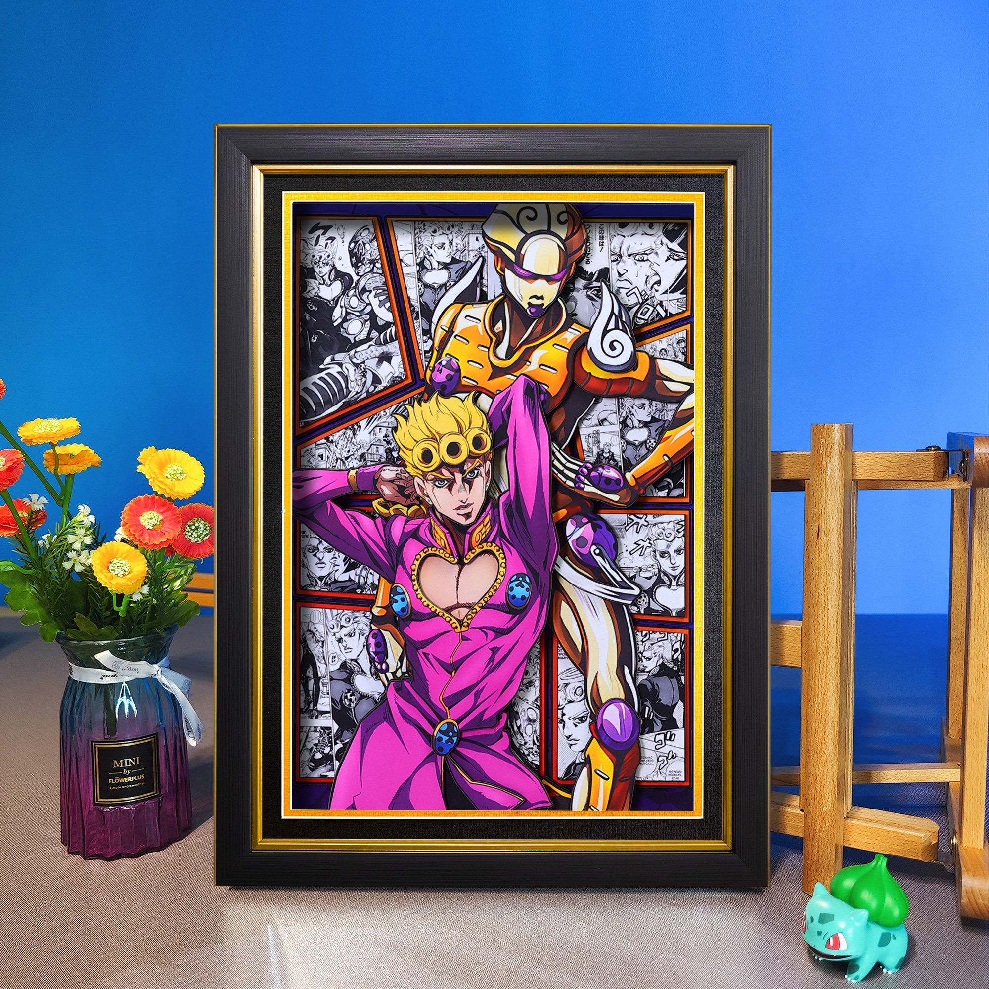 JOJO的奇妙冒險 手工紙藝立體畫